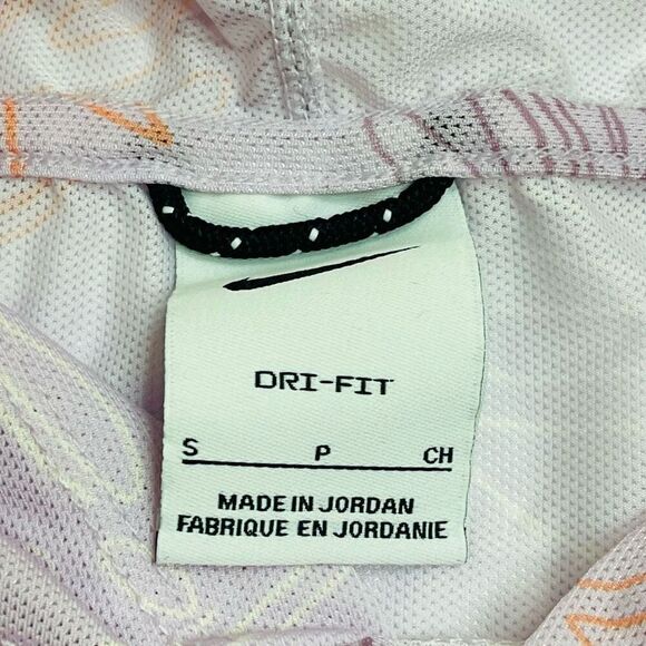 Nike Pro Cover Up Hoodie Purple Aloha Size Small - Picture 5 of 13
